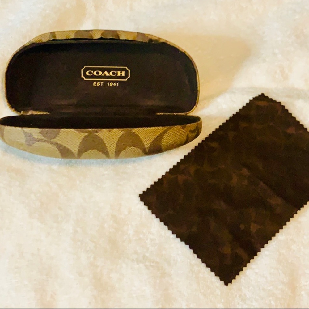 🛍 Authentic Coach Sunglasses Case 🛍